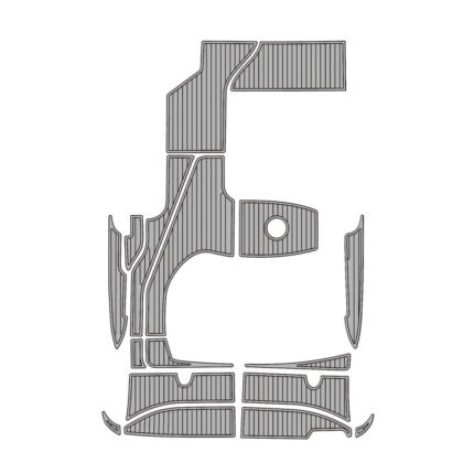 2007-2009 Sea Ray 310 EVA Foam Boat Flooring Kits Waterproof & Non-Slip Marine Deck Mats