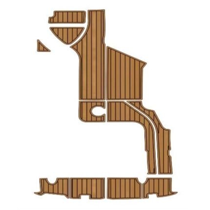 2009 Sea Ray Sundancer 270 EVA Foam Faux Teak Boat Mats Flooring Marine Decking