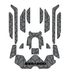 Mideum Gray+Black / Teak