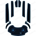 Black+Blue / Faux Teak / Logo